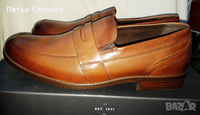 Елегантни мъжки обувки от естествена кожа ROCKPORT №45