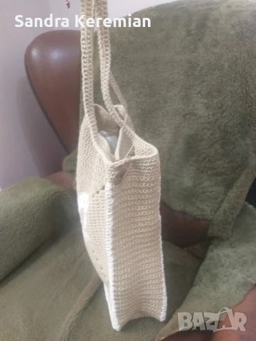 плетена чанта, снимка 2 - Чанти - 50696928