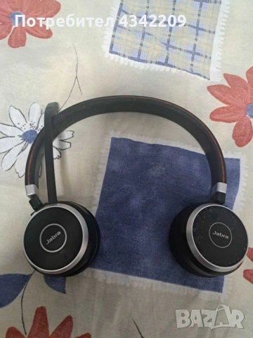 ANC безжични слушалки Jabra Evolve 65 със зареждащ stand