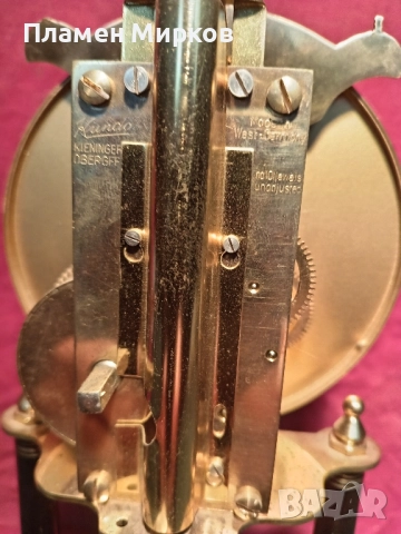 Германски настолен часовник Kundo, снимка 7 - Антикварни и старинни предмети - 52454226