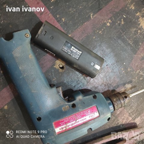  Дрелка с Батерия, снимка 2 - Бормашини - 33312472