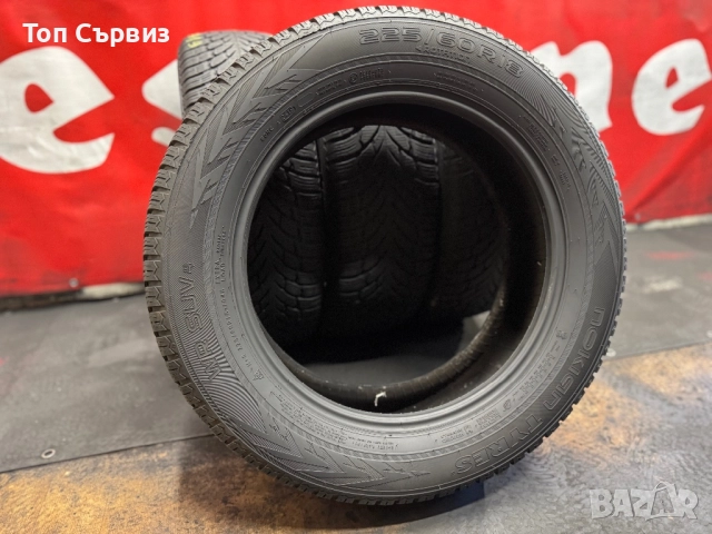 225 60 18, Зимни гуми, Nokian WRSUV4, 4 броя, снимка 5 - Гуми и джанти - 51637206