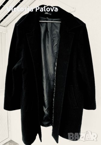 Стилно комфортно палто RODONNA,100% вълна, снимка 3 - Палта, манта - 39318850