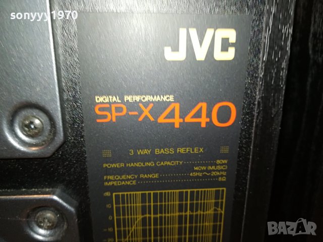 JVC SP-X440BKE-MADE IN BELGIUM-ВНОС SWISS L0207222006, снимка 10 - Тонколони - 37268405
