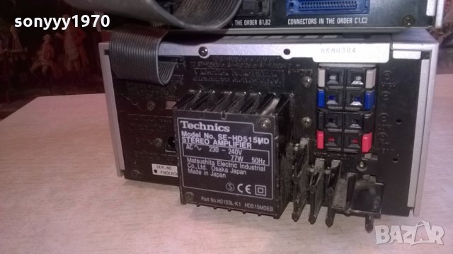 technics cd tuner amplifier-made in japan-внос швеция, снимка 16 - Аудиосистеми - 28062890