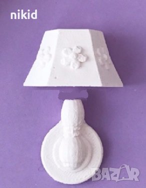 Стенна нощна 2 части силиконов молд форма фондан шоколад гипс , снимка 2 - Форми - 40052774