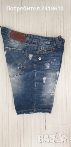 Dsquared2 Italy Short Jeans Mens Size 32 ОРИГИНАЛ! Мъжки Къси Дънкови Панталони!, снимка 7 - Къси панталони - 51205181