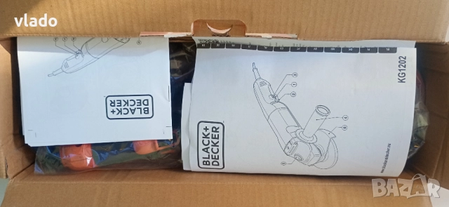 Ъглошлайф Black & Decker 1200 вата, снимка 5 - Други инструменти - 52228111