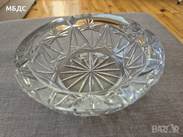 Кристални купички, кристален пепелник, снимка 6 - Други - 45072352