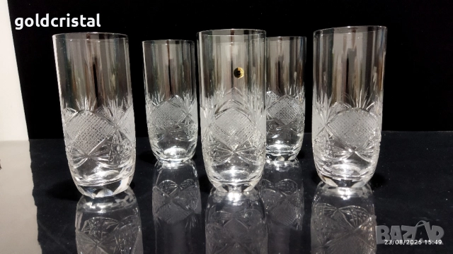 кристални чаши 