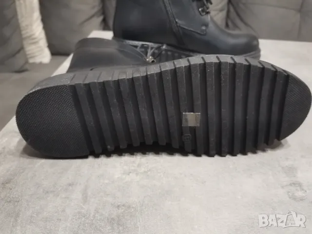 Нови черни дамски боти 
Номер 38
, снимка 4 - Дамски боти - 48491323