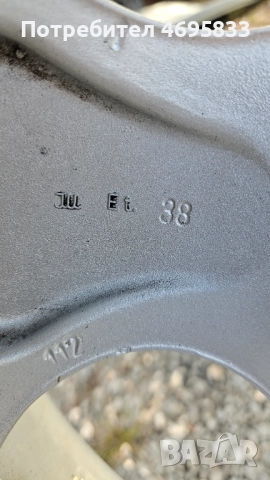 Алуминиеви джанти с гуми за Фолксваген Шкода Сеат 17цола. , снимка 8 - Гуми и джанти - 52950602