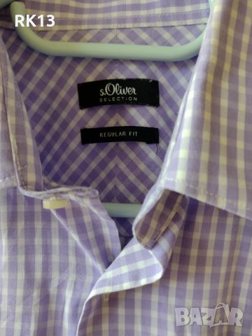 Мъжка ризa S'Oliver, снимка 6 - Ризи - 35210333