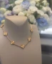 Van cleef gold комплект гердан и гривна, снимка 1