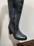Нови ефектни ботуши в графит,36 номер, снимка 4