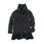 moncler vouglan peplum jacket - дамско пухено яке 2/М, снимка 3