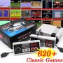 Телевизионна електронна игра с 2 джойстика и инсталирани 620 игри, снимка 1 - Nintendo конзоли - 28272576