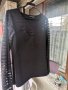 Дамска черна блуза, снимка 1 - Блузи с дълъг ръкав и пуловери - 43072253
