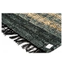 Килим тип черга с ресни, черно с бежово, 3 размера, снимка 6