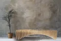 Дизайнерска параметрична пейка, снимка 3