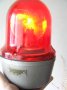 Сигнална лампа червена (буркан) от 80-те, снимка 3