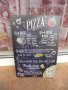 Метална табела храна пица рецепта ресторант пицария пещ пюре кашкавал, снимка 1