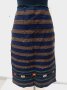 Стара тъкана, бродирана вълнена престилка(16.3), снимка 1 - Антикварни и старинни предмети - 43557683