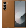 НОВ Калъф Естествена Кожа за Samsung Galaxy Fold6 (Leather) Case for , Brown, снимка 1