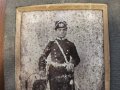  ПОРТРЕТНА СНИМКА НА БЪЛГАРСКИ ЦАРСКИ ОФИЦЕР 1898 Г., снимка 2