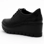 Дамски обувки от естествена кожа на платформа, снимка 5