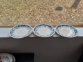 Лот от три порцеланови чинии Staffordshire England порцелан, снимка 4