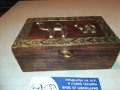 красива дървена кутия с камили-13х8х5см, снимка 8