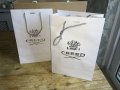 Празна бутикова подаръчна торба Creed - бяла 31x21cm торбичка, снимка 3