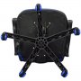 Геймърски стол Marvo CH301 Черно - Син Ергономичен стол за геймъри, снимка 5