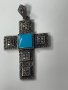 Сребърен кръст 925, снимка 1 - Колиета, медальони, синджири - 43653423
