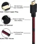 Shuliancable HDMI кабел, съвместим с висока скорост с Ethernet ARC 3D Ultra HD 15м, снимка 5