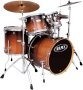 Барабани Mapex Pro M | 22" каса, 12" и 13" томове и 16" флор с калъфи, снимка 4