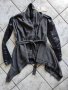 Връхна дреха с кожени ръкави, снимка 15