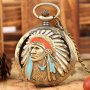 Нов джобен часовник индианец вожд пера племе дивия запад , снимка 6