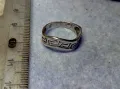ДИЗАЙНЕРСКИ АРТ МОДЕЛ СРЕБЪРЕН ПРЪСТЕН СРЕБРО 925 с АЖУРНА ВЕРСАЧЕ СТИЛ ОРНАМЕНТИКА 49875, снимка 9
