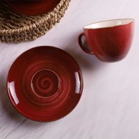 Комплект чаши за кафе и чай - 12 части - 200мл / Чаши за кафе / Чаши за чай, снимка 5 - Сервизи - 40393723