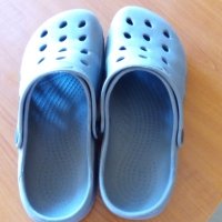 Кроксове, джапанки сини с бяло №39 стелка 25см, снимка 12 - Детски обувки - 34687838