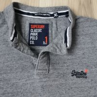 Мъжка тениска Superdry Classic  Polo - XL, снимка 4 - Тениски - 33202523