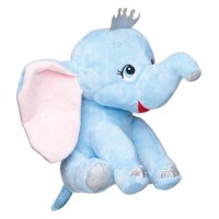 Детско плюшено слонче, Синьо, 22см, снимка 2 - Плюшени играчки - 43366199