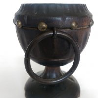 Дървена Гръцка купа, снимка 3 - Антикварни и старинни предмети - 26324508