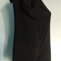 Туника / блуза с дълъг ръкав / ацетатна коприна "Fendi"® / кожен ефект, снимка 5 - Туники - 33437328