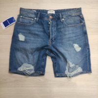 Мъжки къси дънки Jack&Jones размер XL, снимка 2 - Къси панталони - 43143791