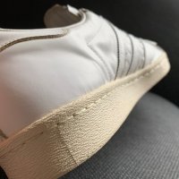 Adidas superstar 43 1/3 real leather , снимка 11 - Маратонки - 36662845