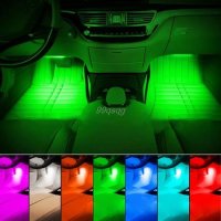 LED ленти Automat CR - 104, цветомузика за автомобил, Интериорно осветление 12 диода, снимка 3 - Аксесоари и консумативи - 26779050