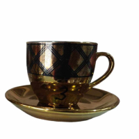 Комплект чаши за кафе + чинийки, снимка 2 - Сервизи - 44875784